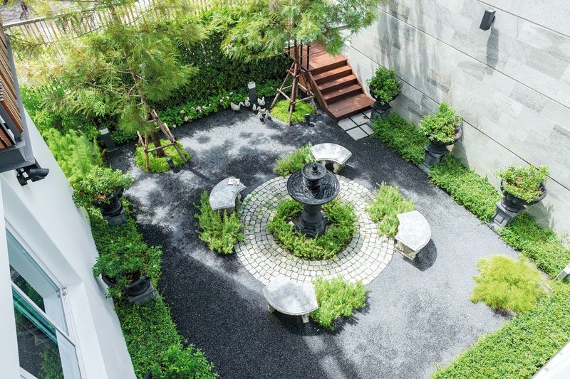 สวนโมเดิร์น แบบอังกฤษ