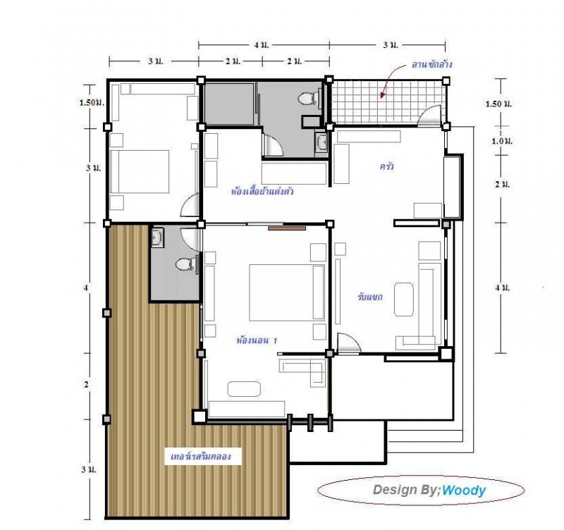บ้านสไตล์โมเดิร์นลอฟต์ แค่ 2 แสนบาท