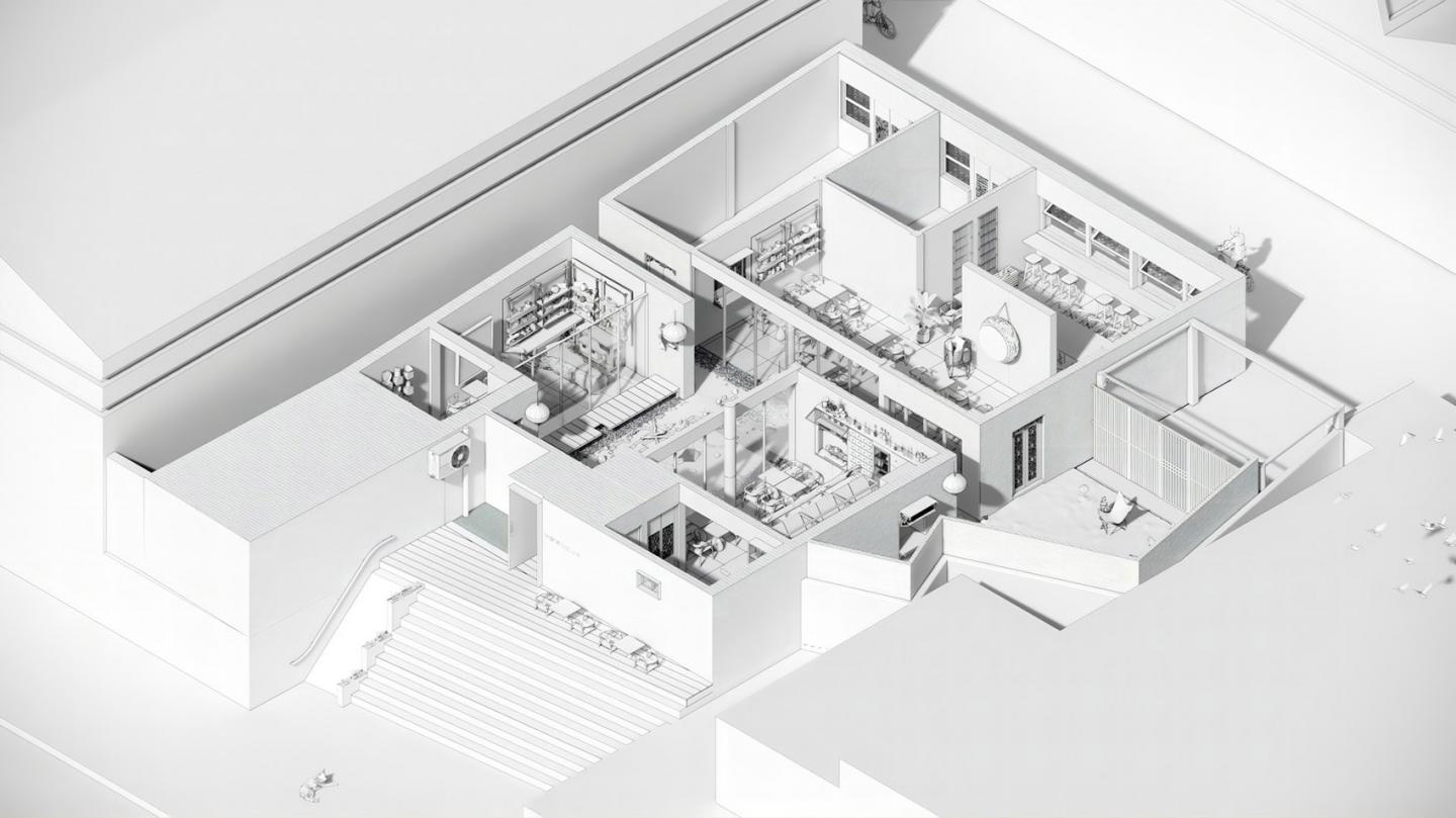 cafe จีนดั้งเดิม